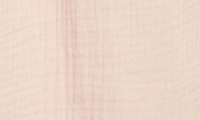 Love, Fire Kids' Cotton Gauze Top & Wide Leg Pants Set In Rose Dust