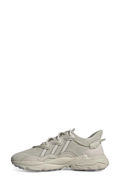 Shop Adidas Originals Ozweego Sneaker In Brown/ Grey/ Wonder White