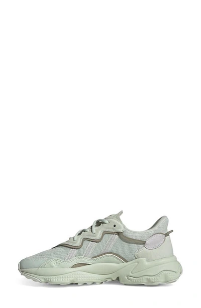 Shop Adidas Originals Ozweego Sneaker In Linen Green/ Grey/ Grey
