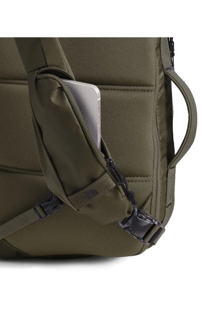 The North Face Base Camp Voyager Sling Backpack In New Taupe Green/ Black