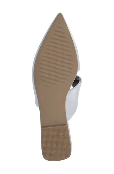 Journee Collection Enniss Flat Mule In Blue
