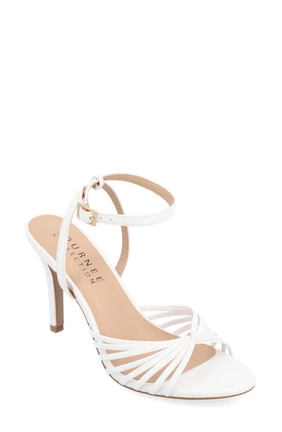 Shop Journee Collection Vanita Stiletto Sandal In White