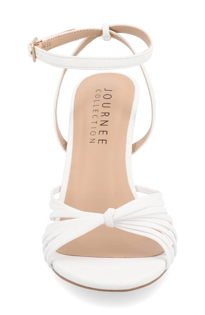 Journee Collection Vanita Stiletto Sandal In White