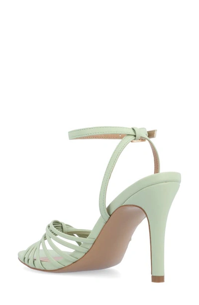 Journee Collection Vanita Stiletto Sandal In Sage