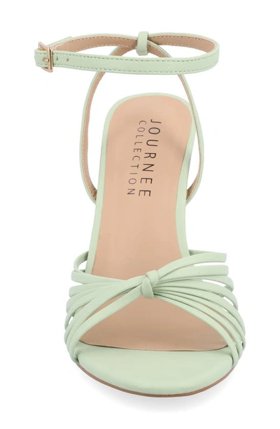 Journee Collection Vanita Stiletto Sandal In Sage