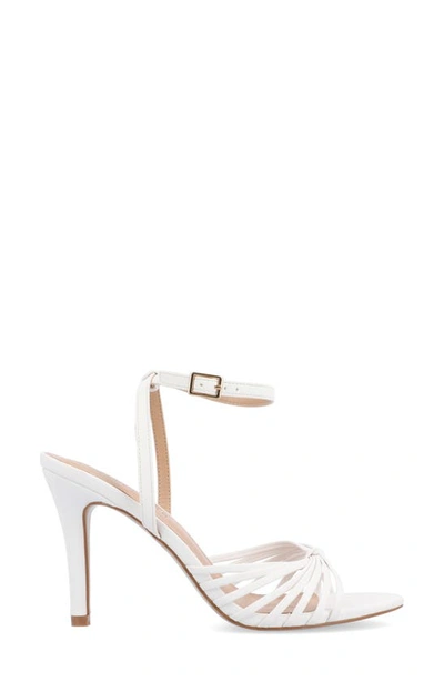 Journee Collection Vanita Stiletto Sandal In White