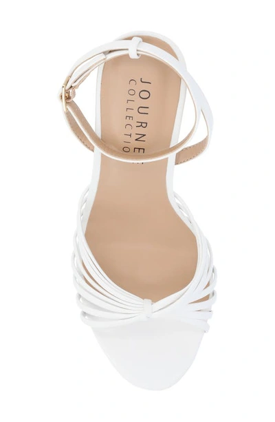 Journee Collection Vanita Stiletto Sandal In White
