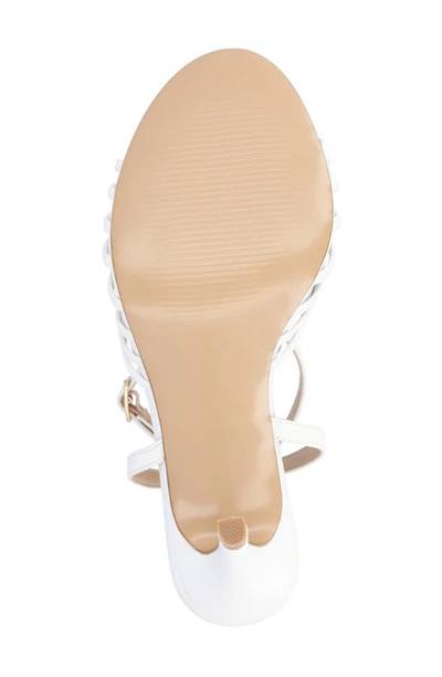Journee Collection Vanita Stiletto Sandal In White