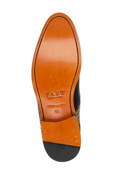 Shop Taft Paris Asymmetric Cap Toe Wholecut Shoe In Plaid