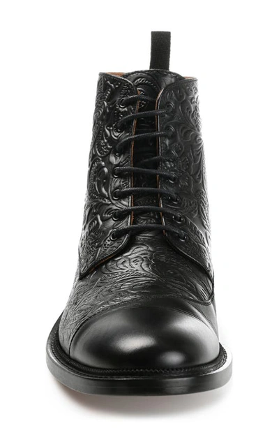 Shop Taft Paris Embossed Boot In Black Floral