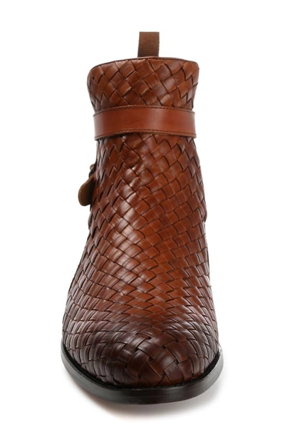 Shop Taft Dylan Boot In Brown Woven