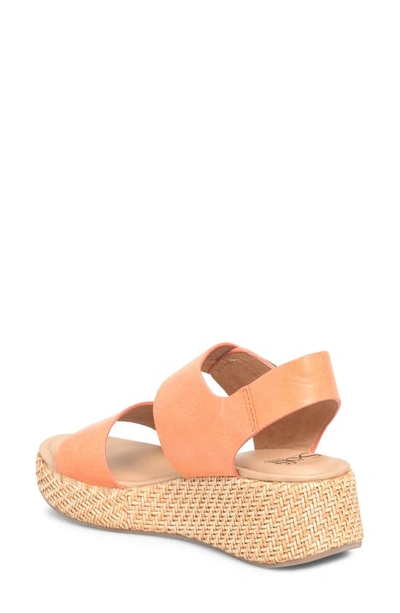 Shop Söfft Faedra Ankle Strap Sandal In Sunset Orange