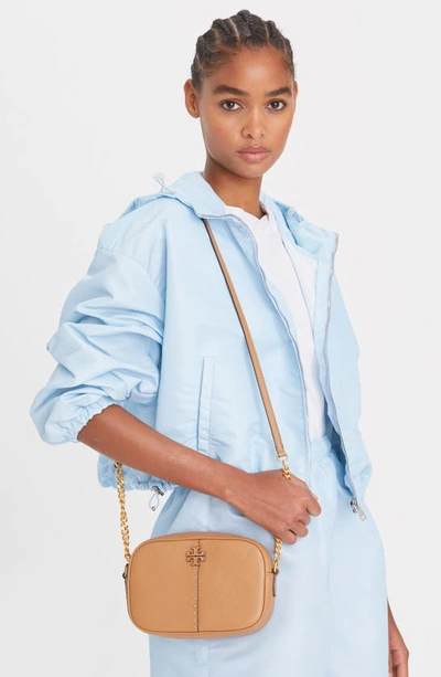 Tory Burch Mcgraw Camera Bag In Tiramisu