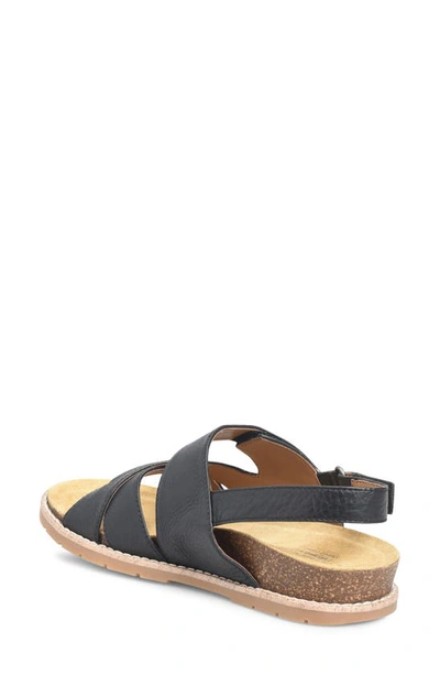 Comfortiva Genata Strappy Slingback Sandal In Black
