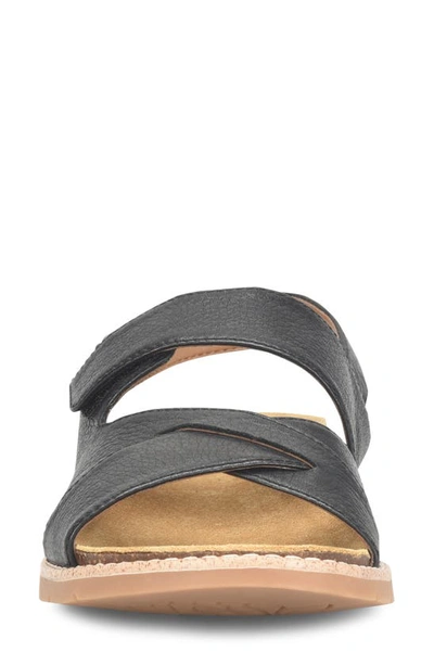 Comfortiva Genata Strappy Slingback Sandal In Black