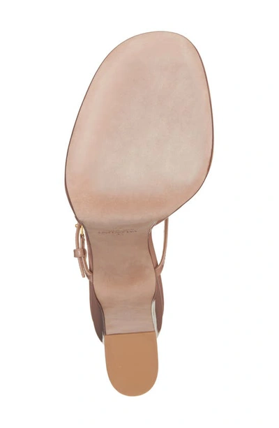 Shop Valentino Tan-go Platform Slide Sandal In Gf9 Rose Cannelle