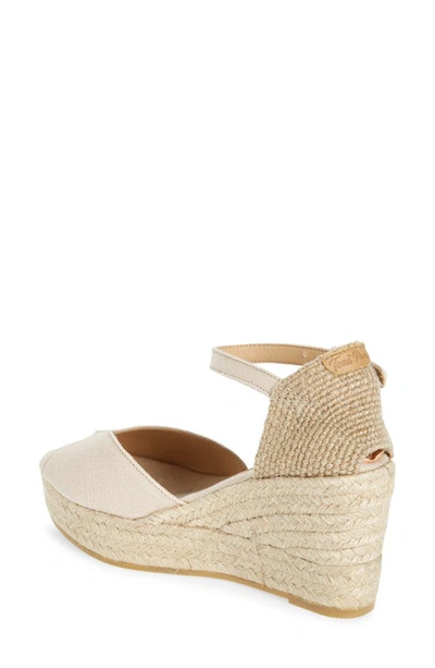 Toni Pons Lua Ankle Strap Espadrille Wedge Sandal In Pedra/stone