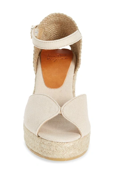 Toni Pons Lua Ankle Strap Espadrille Wedge Sandal In Pedra/stone