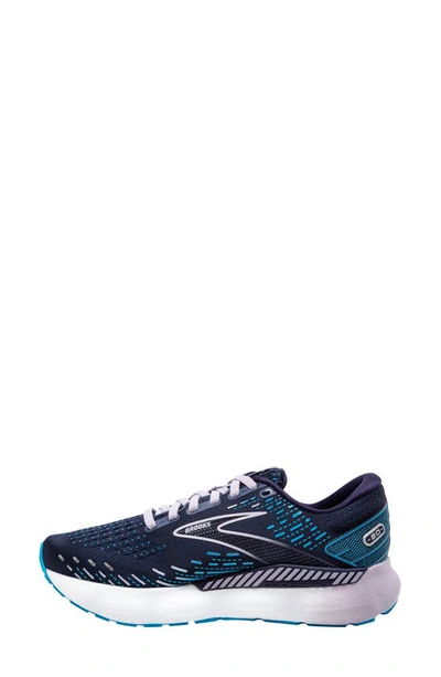Brooks Glycerin 20 Running Shoe In Peacoat/ Ocean/ Pastel Lilac