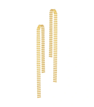 Shop Maggoosh Altar Fold Earrings In Gold