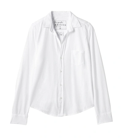 Shop Frank And Eileen Barry Button Up In White