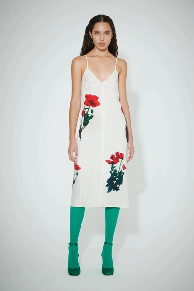 Shop Victoria Beckham Bralette Cami Dress In Floral