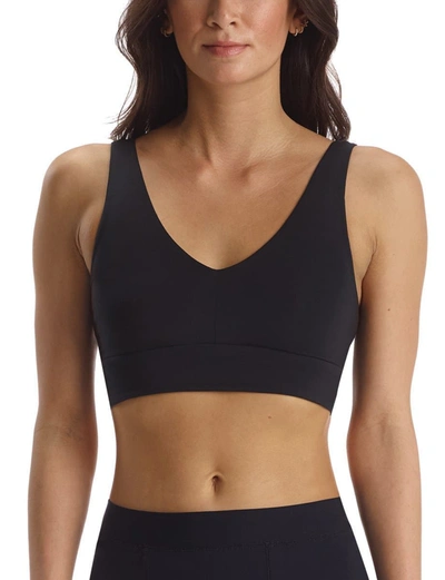 Commando Womens Black Butter Comfy Scoop-neck Stretch-jersey Bralette S In Black