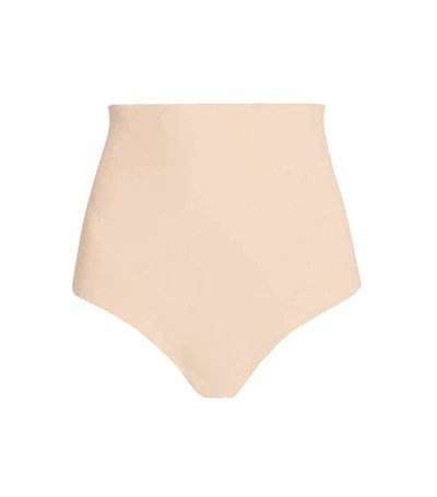 Shop Commando Classic Control Thong In Beige