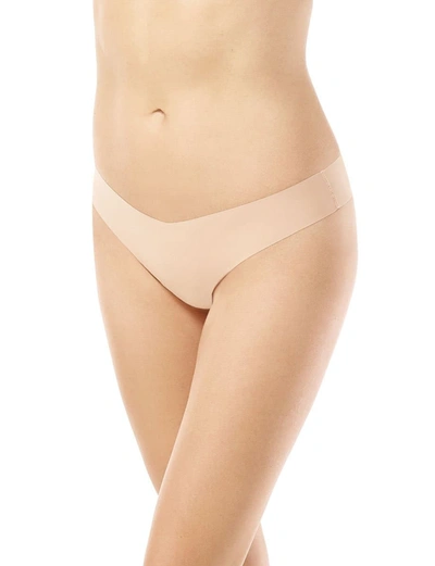Commando Butter Mid Rise Thong In Beige
