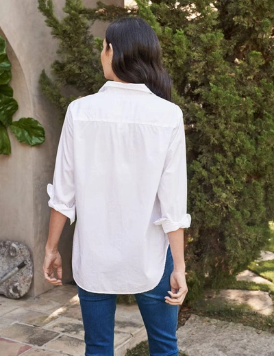 Frank And Eileen Frank Woven Button Up In White