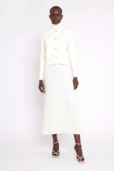 Shop Arch4 Glamis Cardigan In White