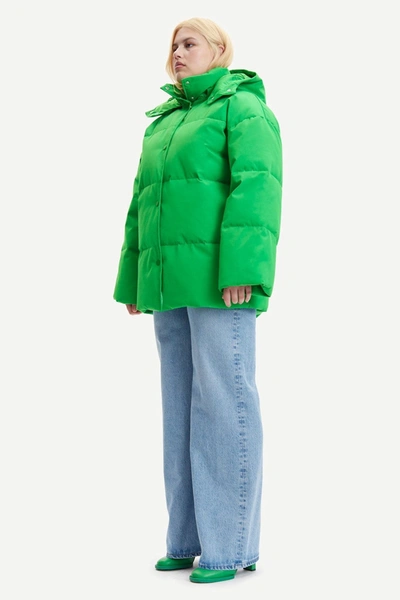 Shop Samsoe & Samsoe Hana Jacket In Green