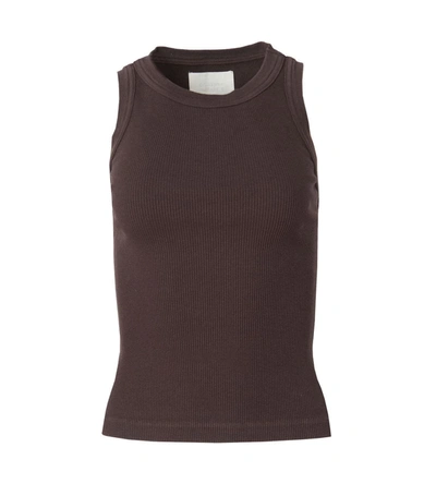 Shop Citizens Of Humanity Isabel Rib Tank In Brown