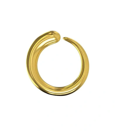 Shop Khiry Khartoum Stacking Ring Nude In Gold