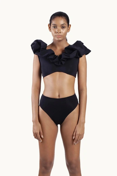 Shop Maygel Coronel Lucila Two Piece Swimsuit In Black