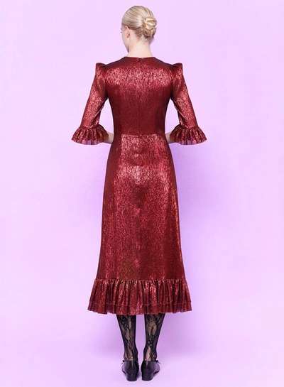 Shop The Vampire's Wife The Falconetti Dress In Red