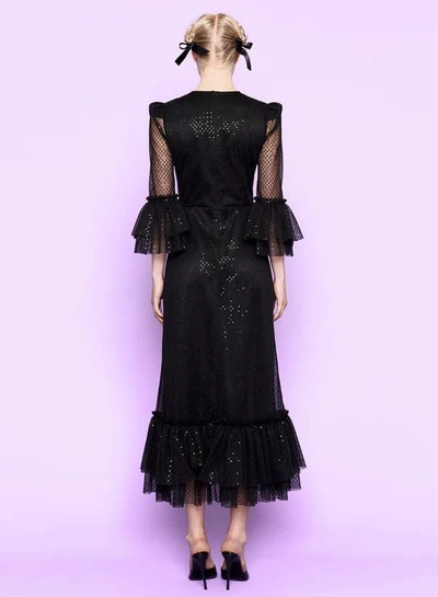 Shop The Vampire's Wife The Floating Fire Dress In Black