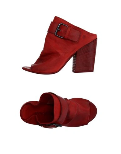 Marsèll Sandals In Brick Red