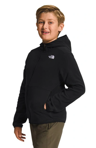 Shop The North Face Kids' Glacier Zip Hoodie In Black
