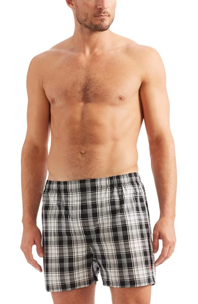 Shop Polo Ralph Lauren Assorted 5-pack Woven Cotton Boxers In Multicolor