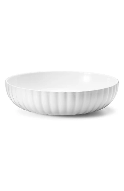 Shop Georg Jensen Bernadotte Set Of 2 Pasta Bowls In White