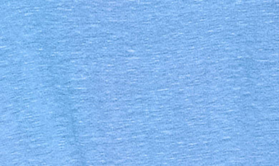 Shop Frame Easy True Organic Linen T-shirt In Cornflower Blue