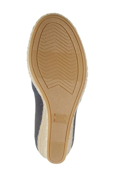 Shop Toms Michelle Espadrille Wedge Sandal In Navy