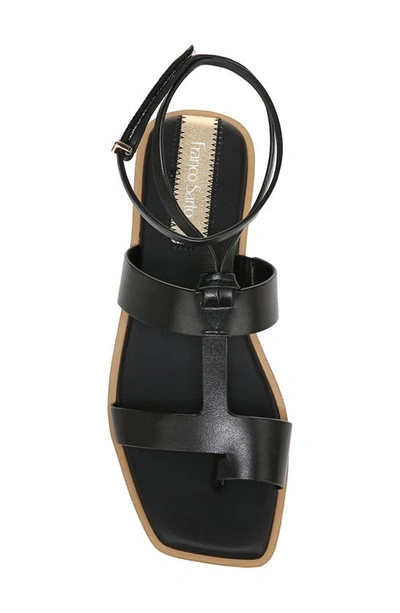 Shop Franco Sarto Maren Ankle Strap Sandal In Black