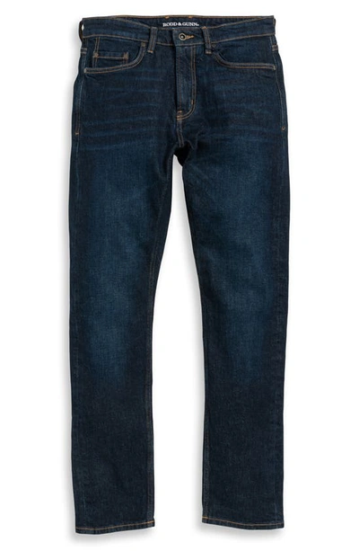 Rodd & Gunn Sutton Stretch Straight Leg Jeans In Dark Blue