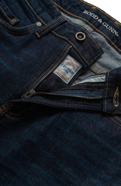 Rodd & Gunn Sutton Stretch Straight Leg Jeans In Dark Blue