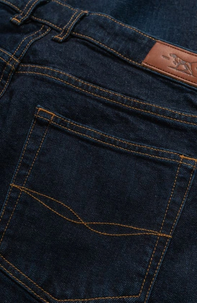 Rodd & Gunn Sutton Stretch Straight Leg Jeans In Dark Blue