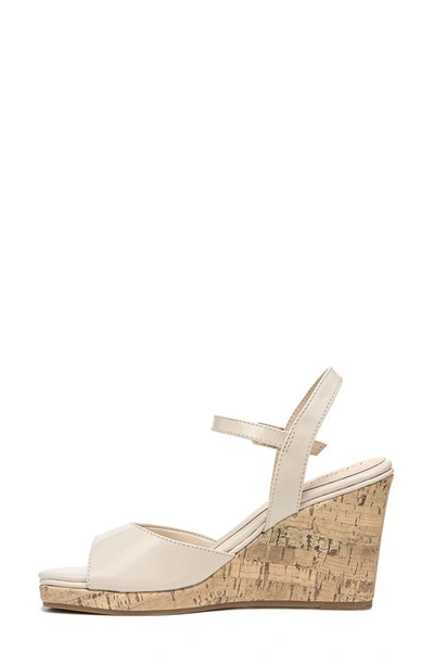 Shop Lifestride Island Time Wedge Sandal In Natural