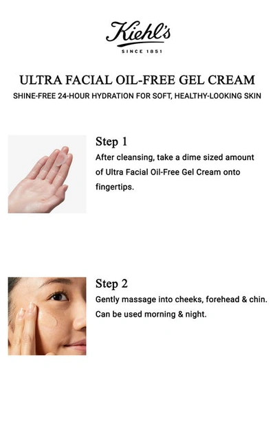 Kiehl's Since 1851 1851 Ultra Facial Oil Free Gel Cream 4.2 Oz.