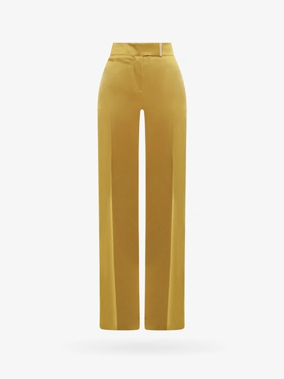 Shop Tom Ford Trouser In Yellow